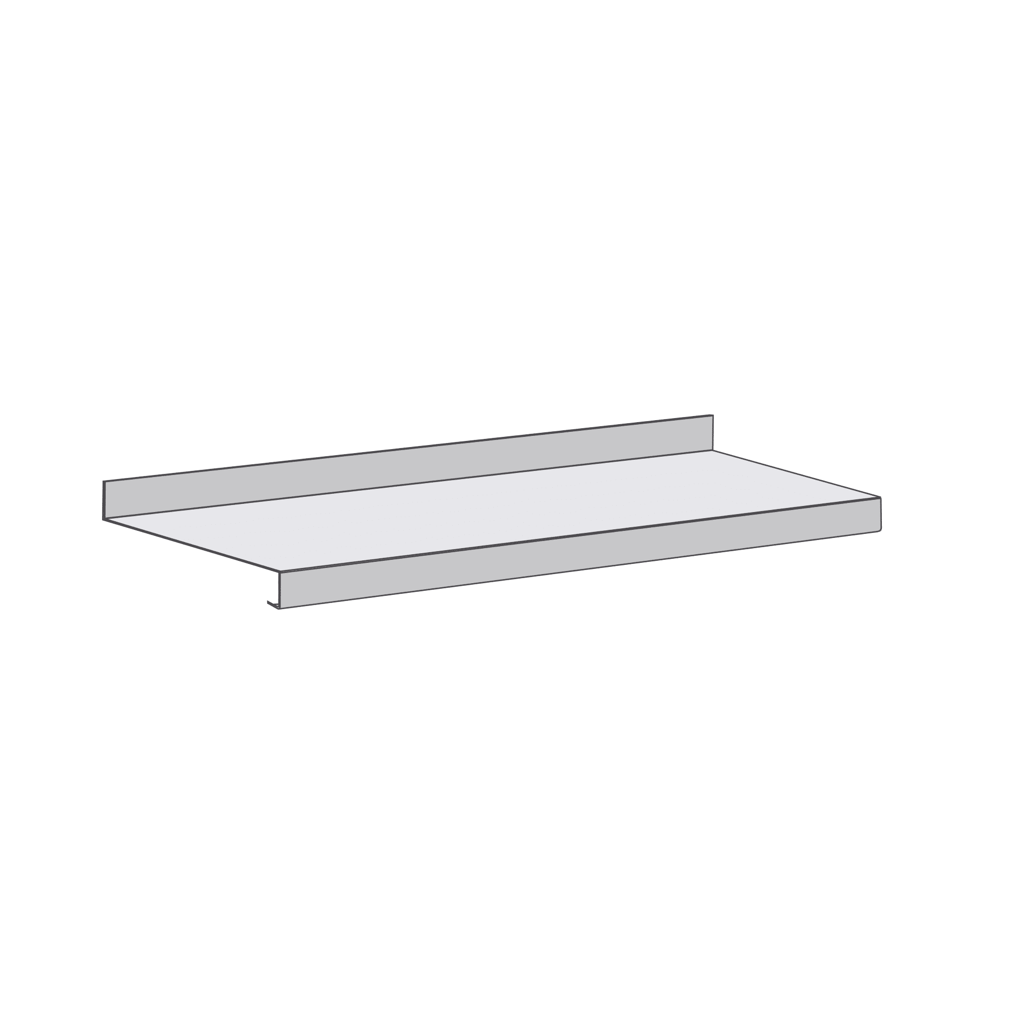 EWI Pre Coated Aluminium – Over Sill EWI Pre Coated Aluminium – Over Sill