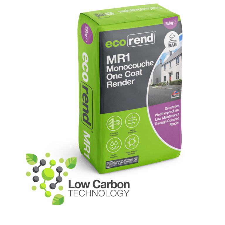 ecorend MR1 Monocouche low-carbon render