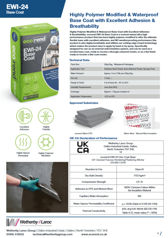ecorend EWI-24 Base Coat