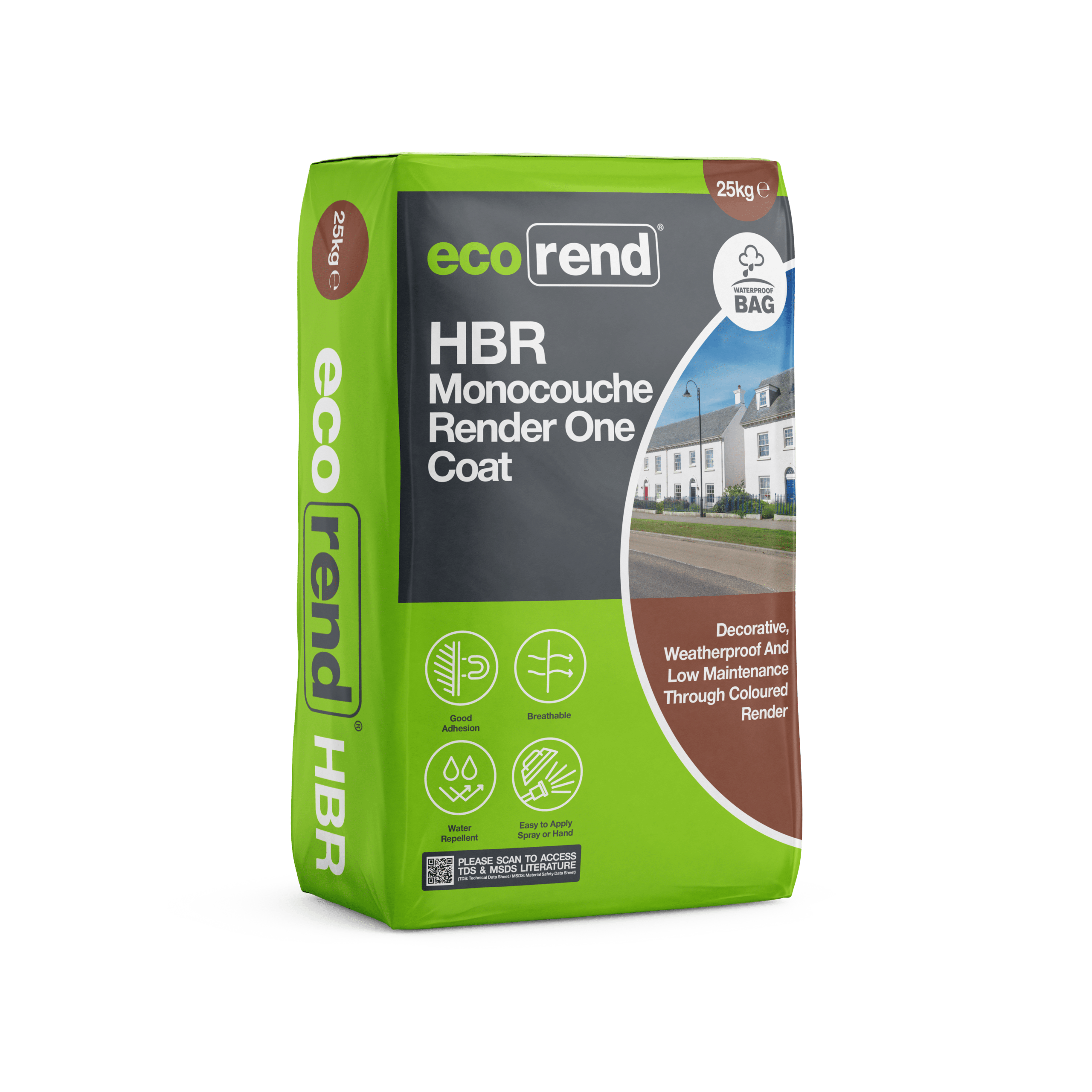 ecorend HBR Monocouche Render One Coat A bag of HBR Monocouche Render One Coat