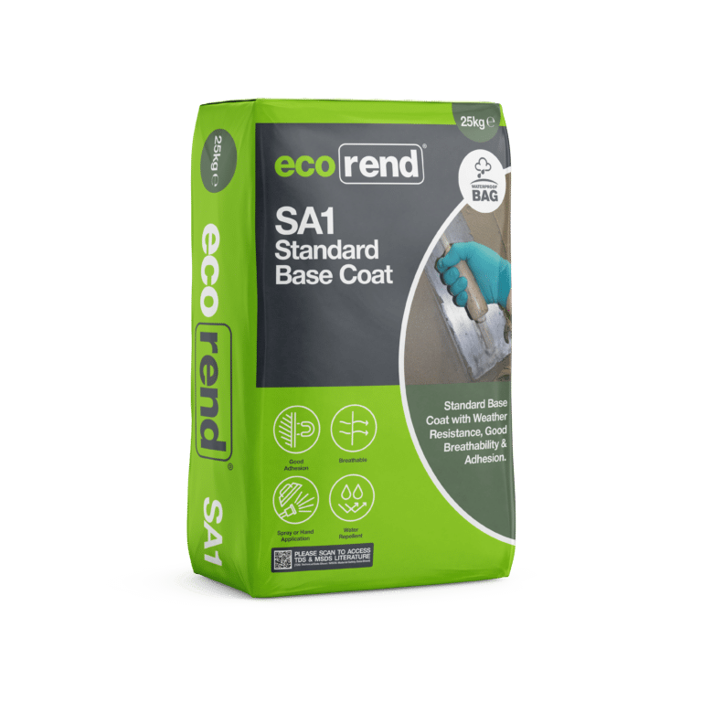 A bag of ecorend SA1 Standard Base Coat