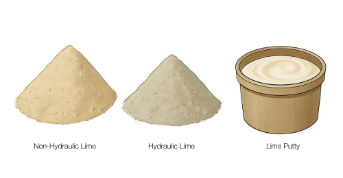 ecorend Types of Lime Used in Render Systems