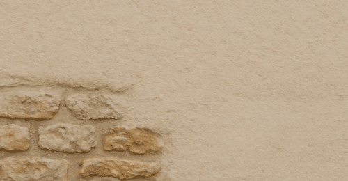 Lime render on a property