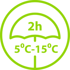 rain resistant in 2 hours