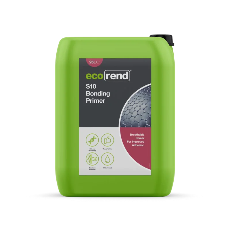 A jerry can of render bonding primer