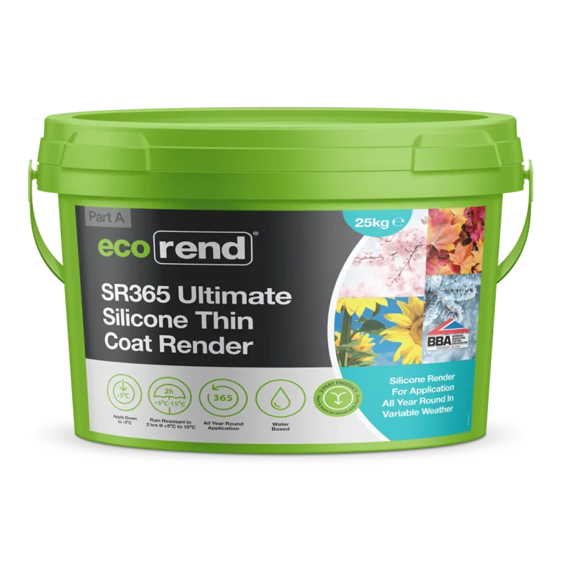 Green bucket of SR365 silicone render