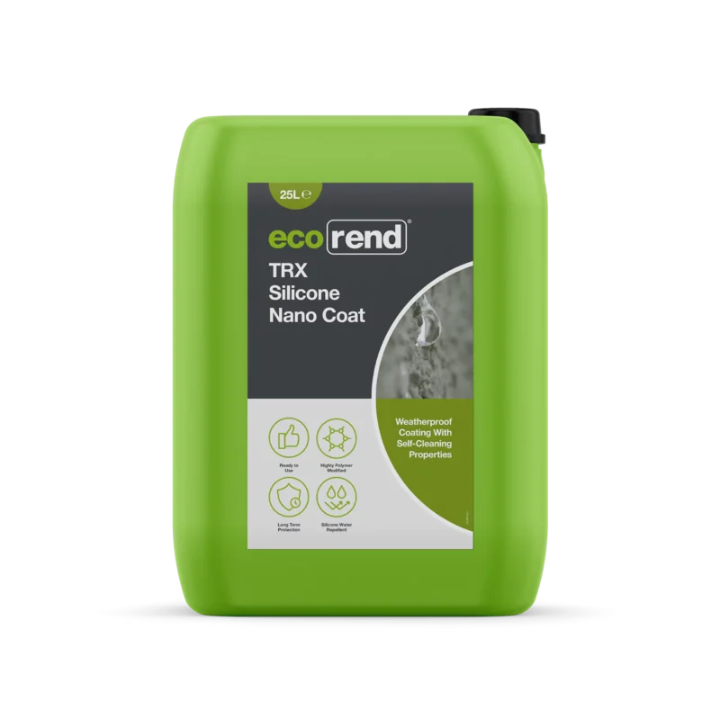 Green jerry can of silicone coating