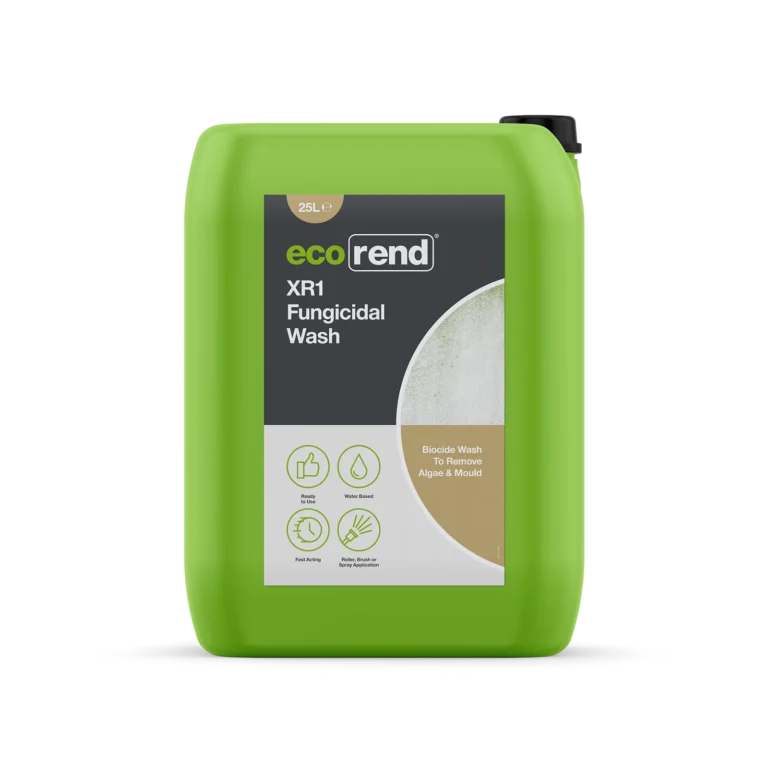 Green jerry can for fungicidal wash